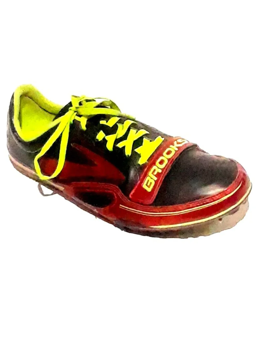 Brooks PR Sprint Track Spikes Youth 13.5 Black Red Textile 122121F